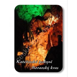 Magnetka "70/50" - Moravský kras - Kateřinská jeskyně