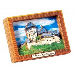 Magnetka 3D - hrad Karlštejn