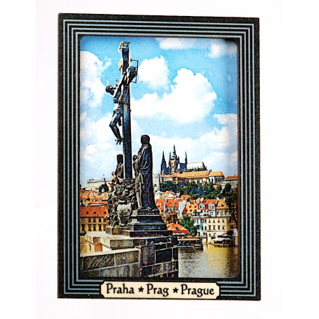 Magnetka  s rámečkem Praha