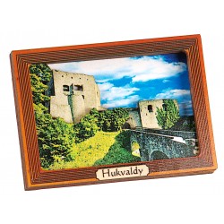 Magnetka 3D - hrad Hukvaldy